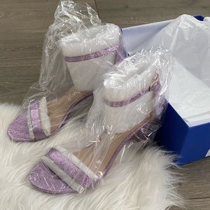 NEW Stuart Weitzman Nearly Nude Heeled Sandal